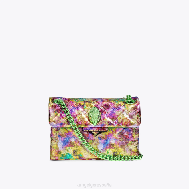 Kurt Geiger mujer mini kensington de piel londres 2LPR50 | bolsas combinación verde